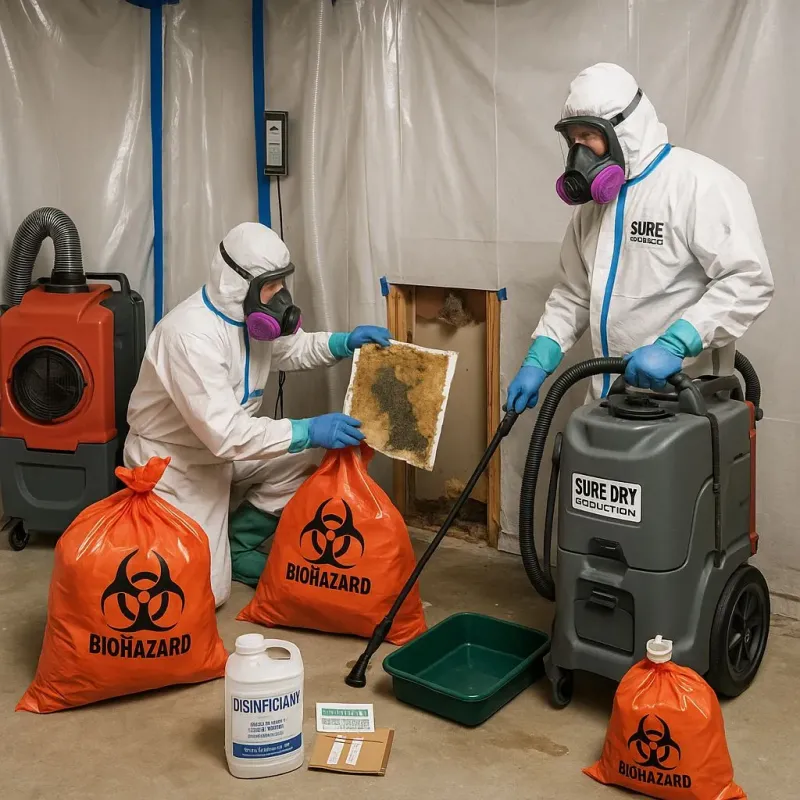 Contaminated Water Handling Protocols process in Corsicana, TX