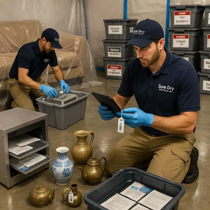 Content Protection and Restoration process in Corsicana, TX