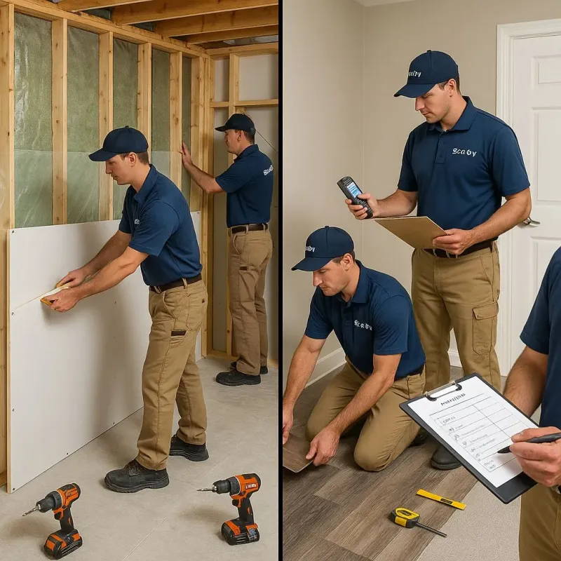 Repairs and Reconstruction process in Corsicana, TX